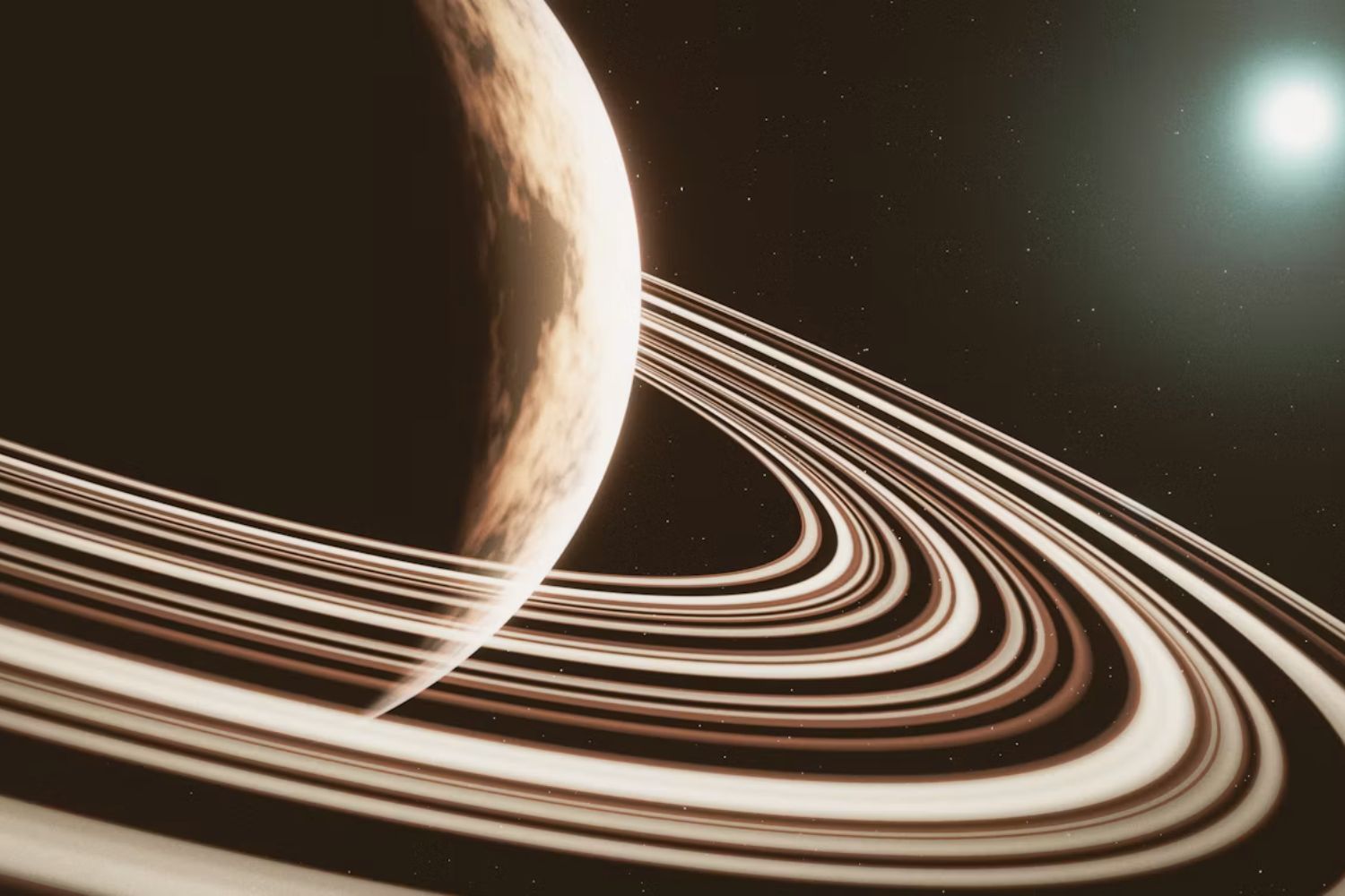 Algo gigantesco apareceu em Saturno e sua forma intriga os astrônomos