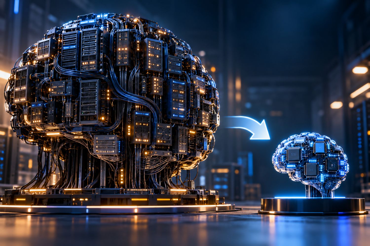 Uma tecnologia promete retirar até 97% do peso de uma IA sem destruir sua inteligência