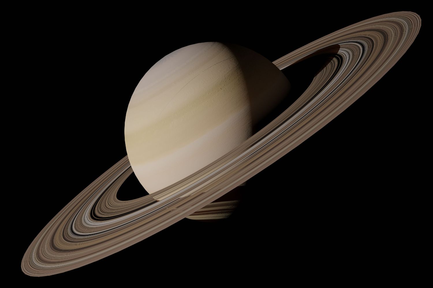 Algo gigantesco apareceu em Saturno e sua forma intriga os astrônomos