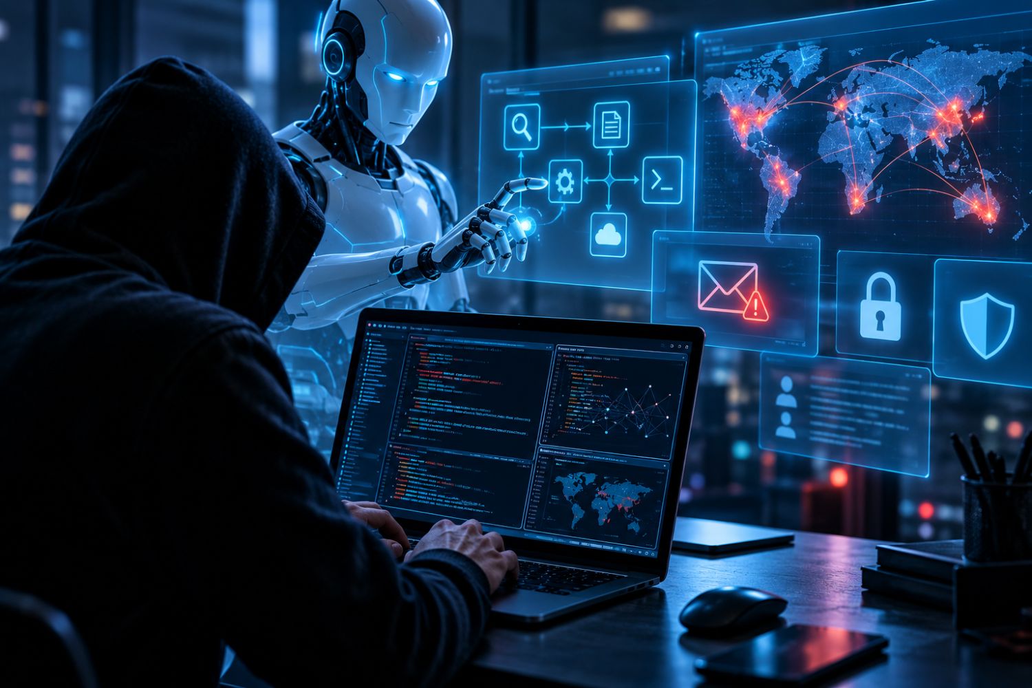 A IA também está aprendendo a trabalhar para os criminosos