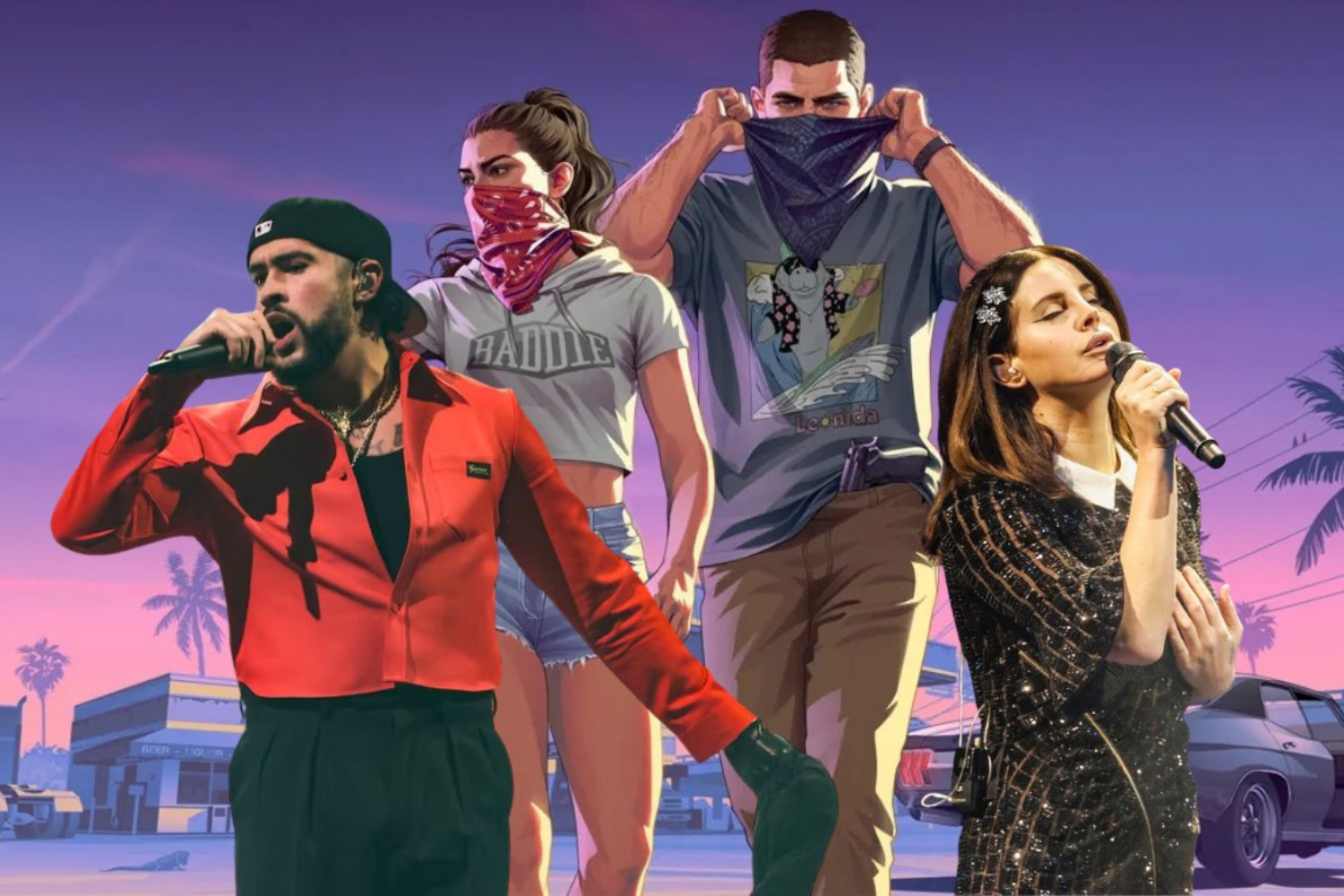 Bad Bunny E Lana Del Rey Vão Comandar RádiOS De Gta 6