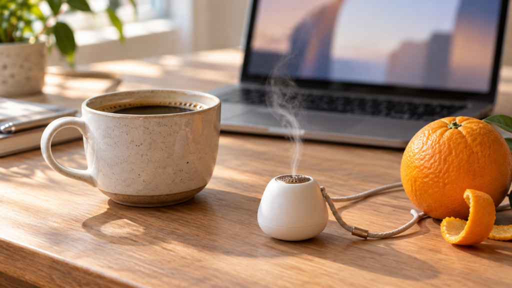 Cientistas Criam Dispositivo Que Permite Compartilhar Aromas De Café E Laranja Pela Internet