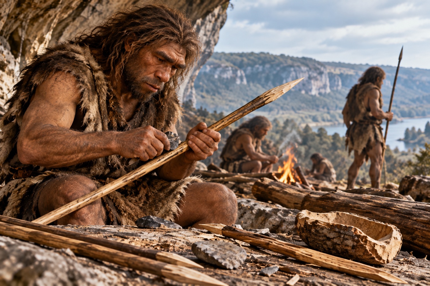 Cientistas descobrem material essencial para os neandertais que pode mudar o que sabemos sobre sua inteligência
