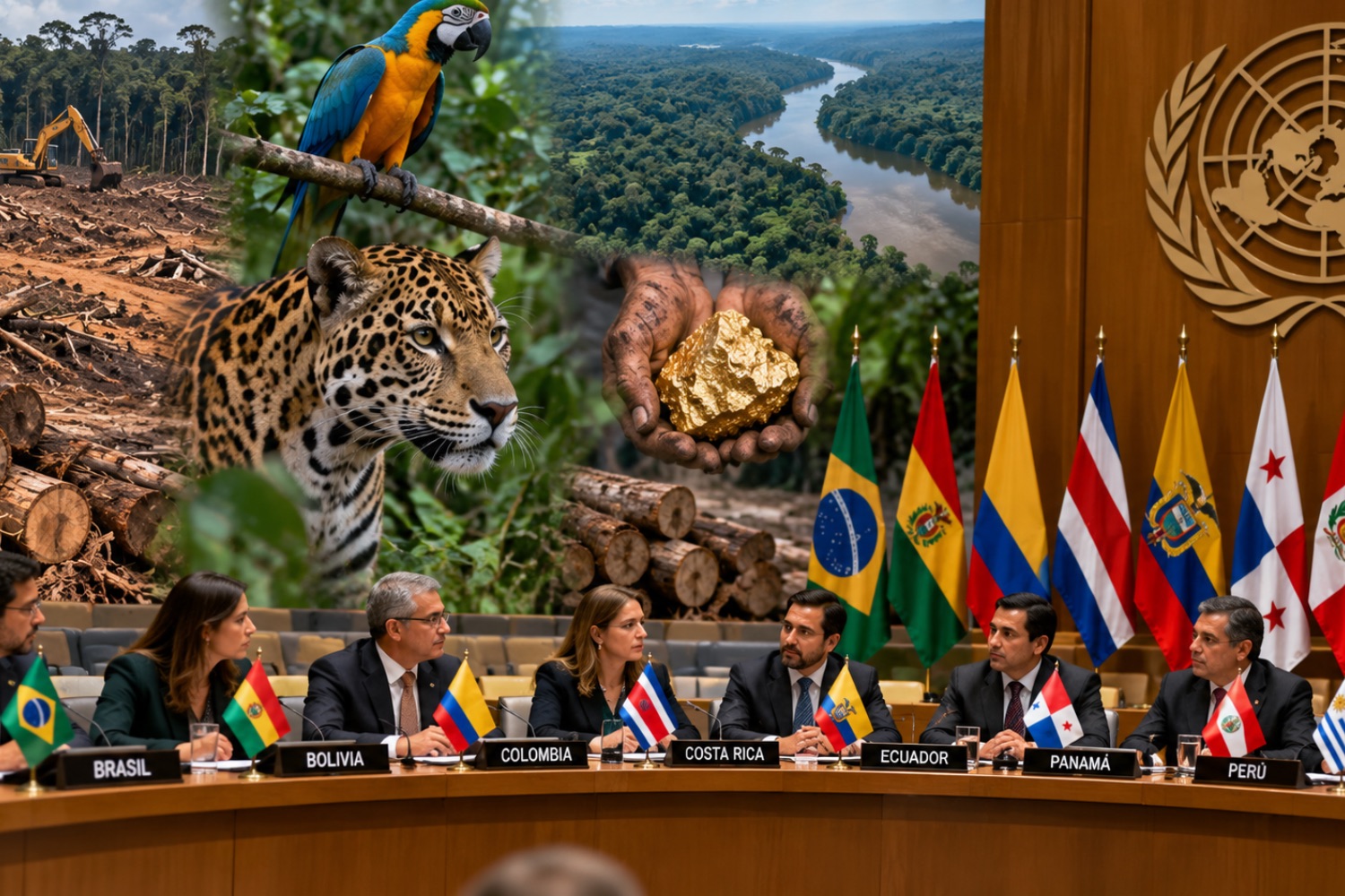 Brasil e outros sete países querem criar lei internacional contra crimes ambientais