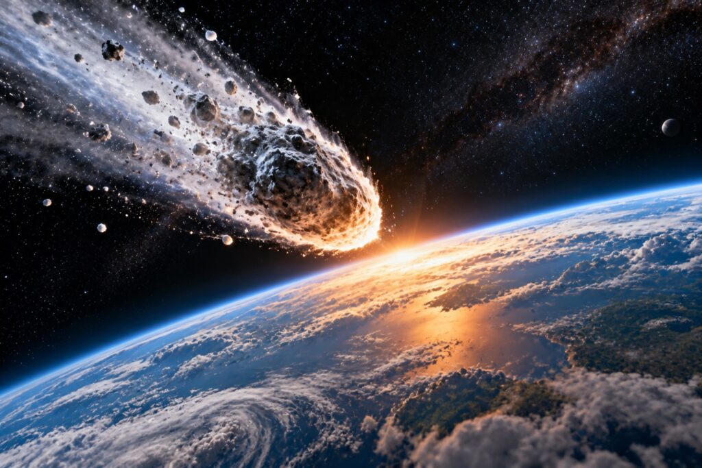 Cientistas descobrem que cometas provavelmente não trouxeram os ingredientes da vida para a Terra