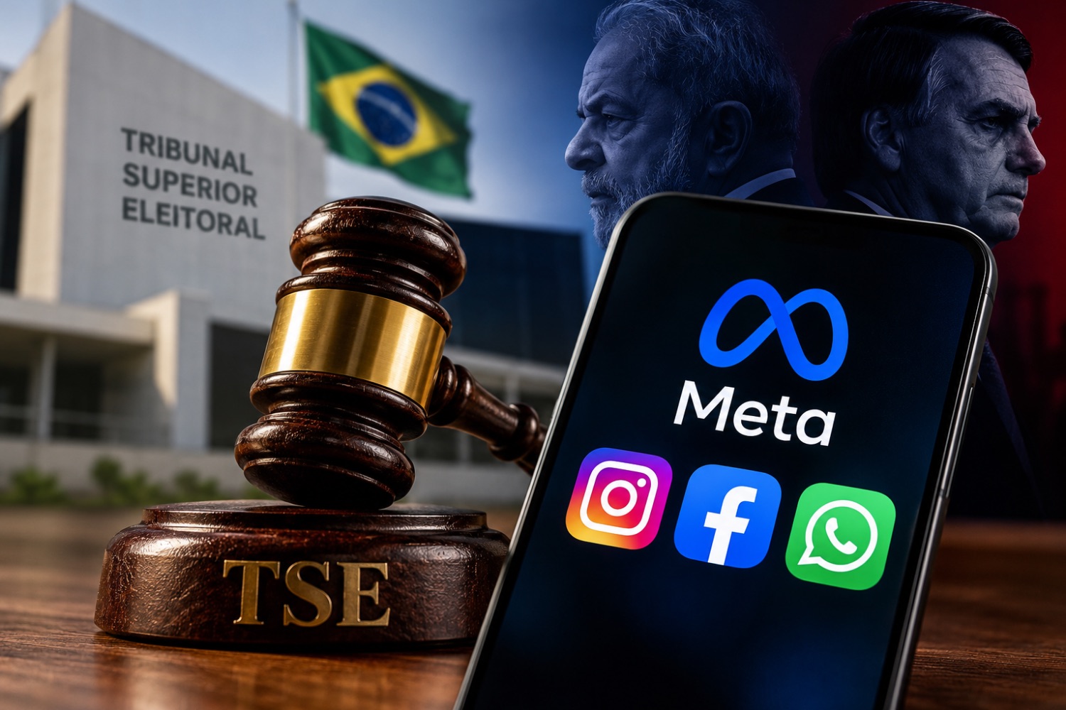 Justiça dá 24 horas para Meta explicar algo que pode afetar a disputa presidencial no Brasil