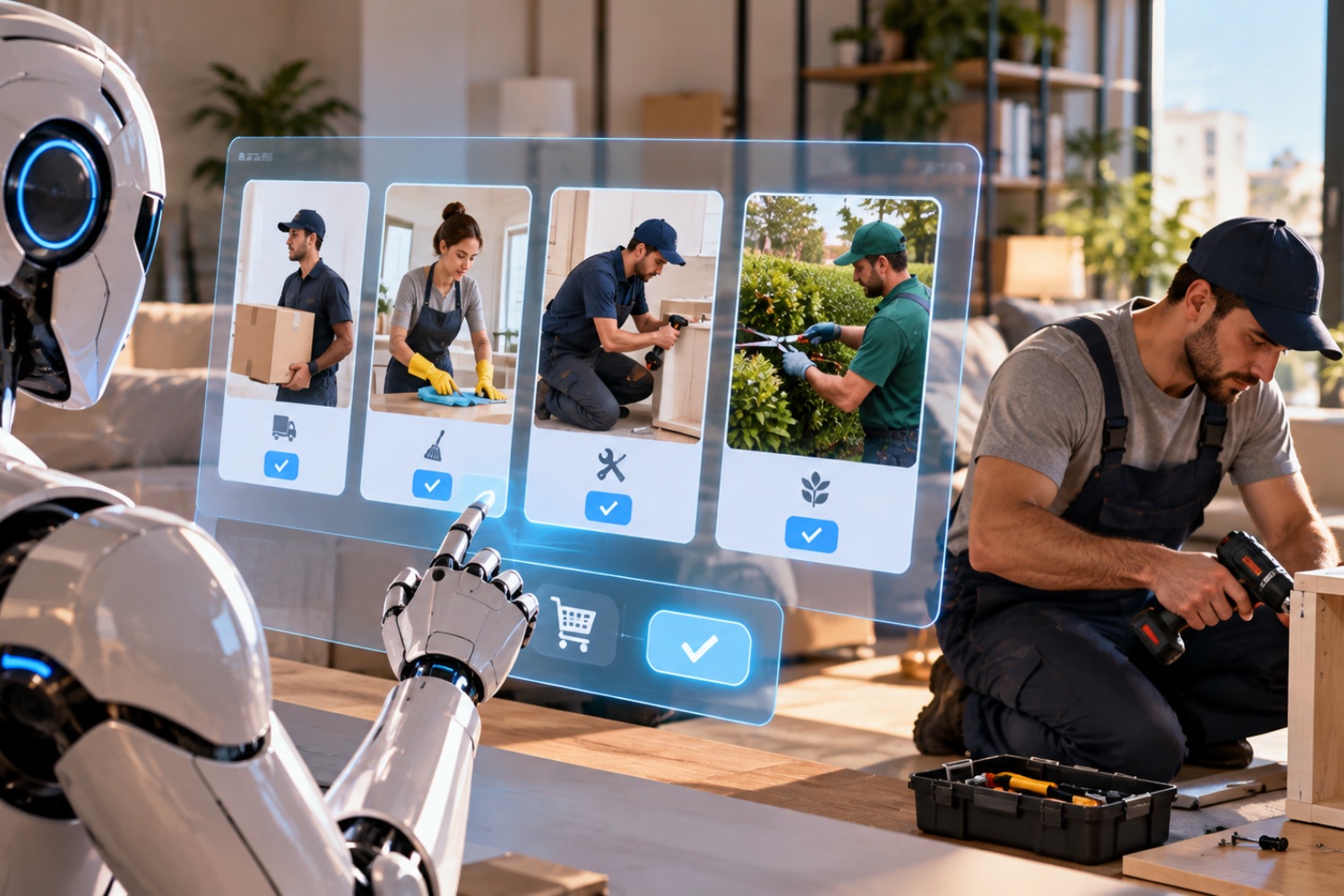 A inteligência artificial agora está contratando humanos para trabalhar, mas a realidade é bem diferente do que parece