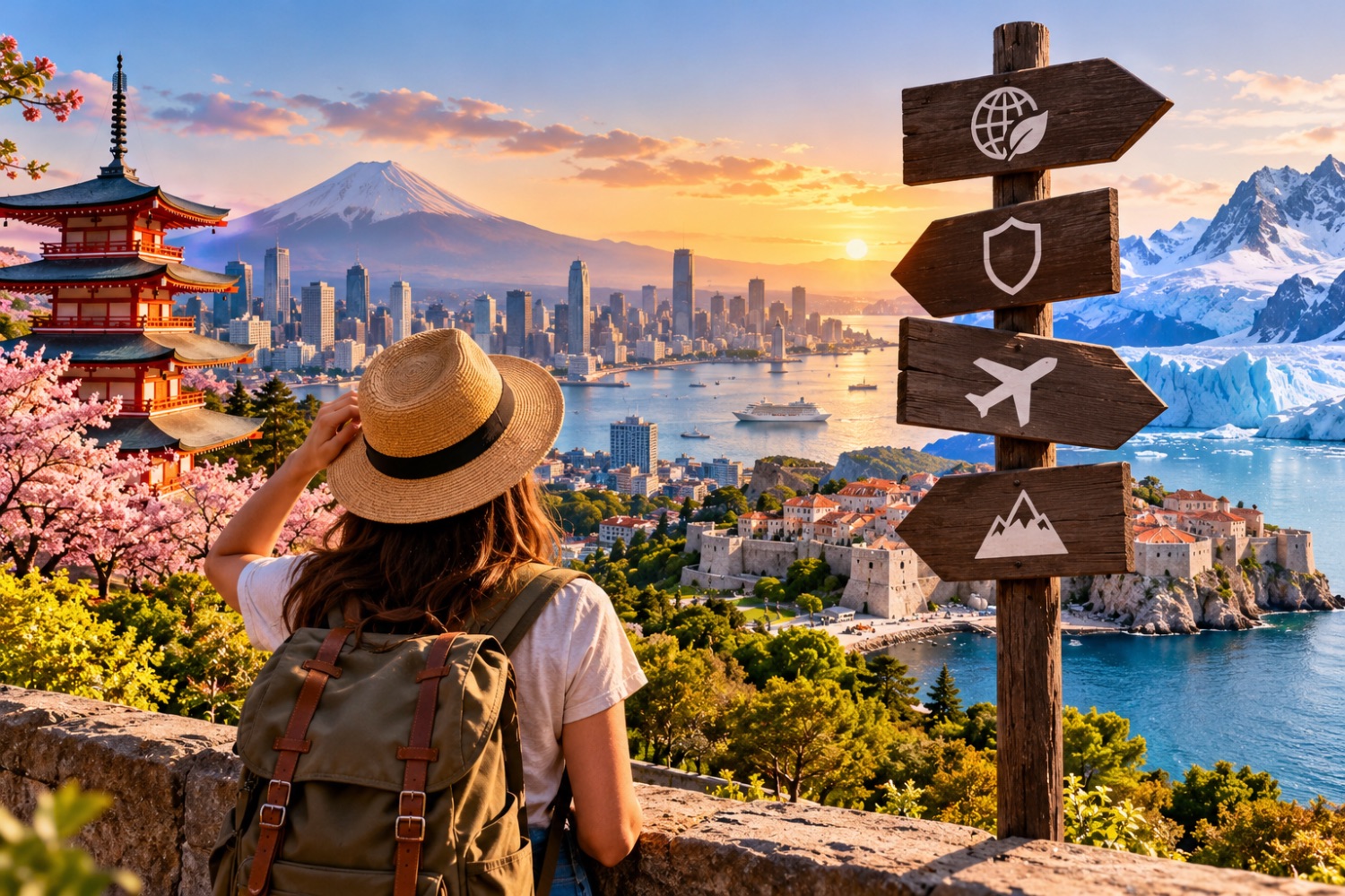 O turismo mundial está mudando e três tendências surpreendentes revelam os novos destinos favoritos