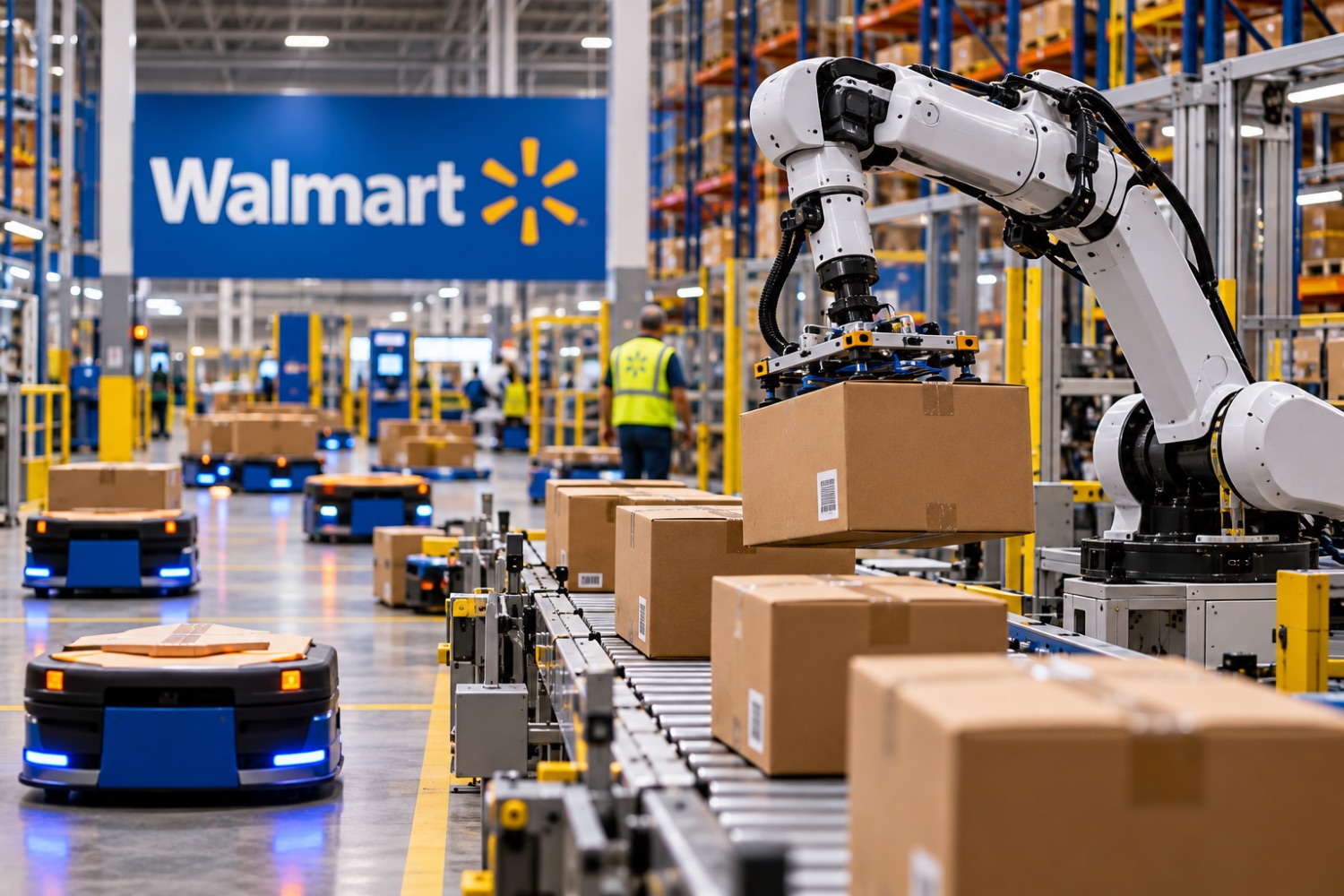 Walmart investe bilhões em robôs para substituir trabalhadores, mas encontra um problema inesperado