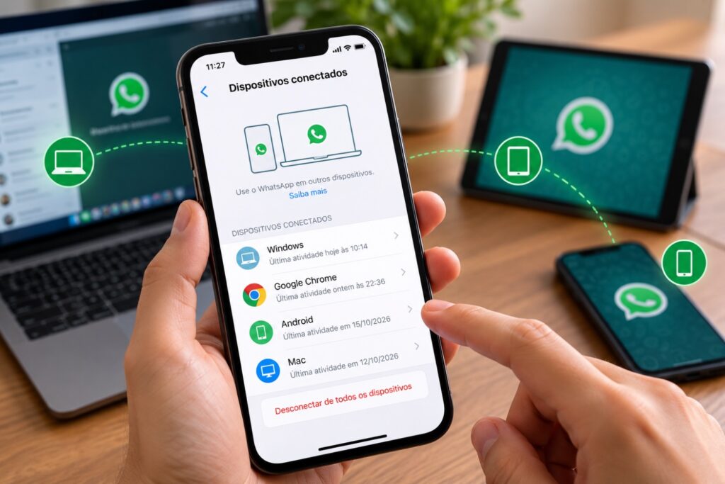 WhatsApp tem uma função escondida que pode revelar se alguém está acessando suas conversas