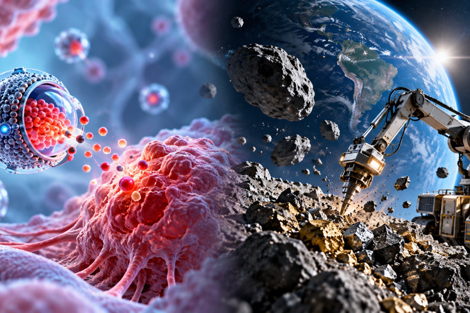 Nanomedicina e mineração espacial: as tecnologias que podem transformar a humanidade nas próximas décadas