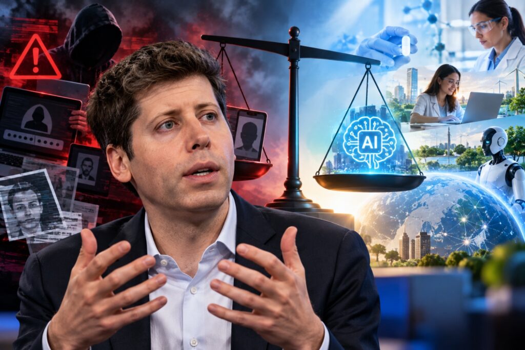 Sam Altman diz que teremos de aceitar algumas “coisas ruins” da IA — mas estabelece uma linha que não pode ser cruzada