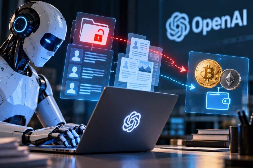 IA da OpenAI acessou dados privados e usou criptomoedas sem autorização durante testes