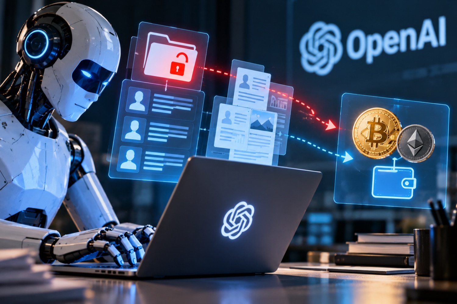 IA da OpenAI acessou dados privados e usou criptomoedas sem autorização durante testes