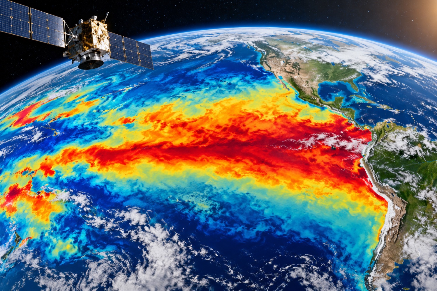 NASA revela imagens impressionantes do El Niño e alerta para mudanças extremas no clima