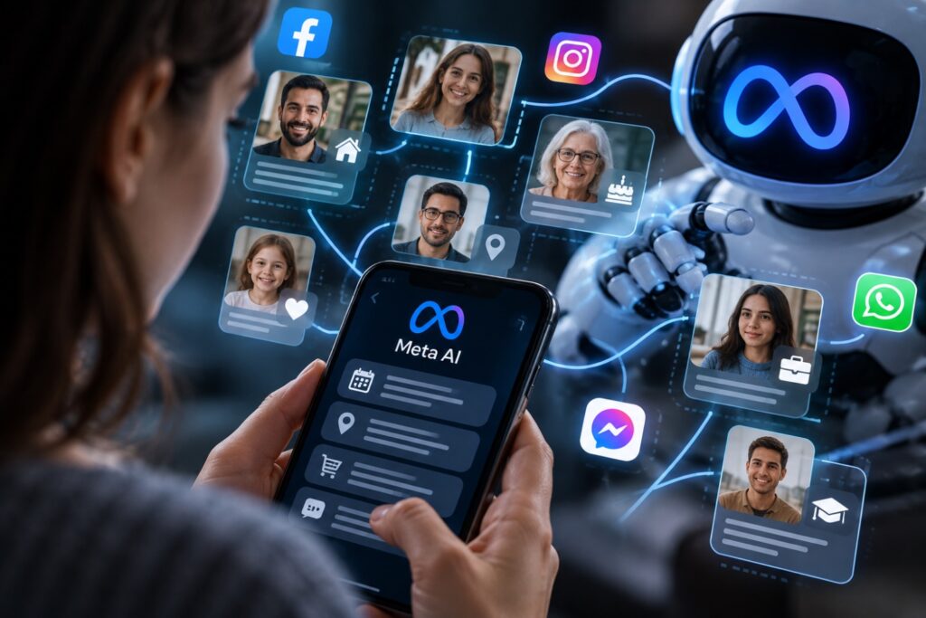 A nova IA da Meta pode criar um perfil secreto sobre você, mesmo que nunca tenha usado o aplicativo