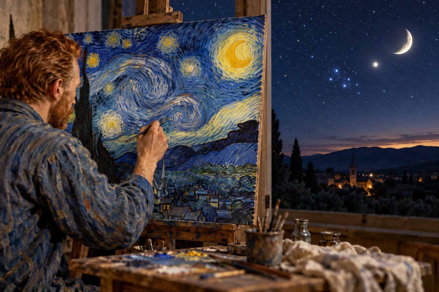 Cientistas descobrem o céu real que pode ter inspirado A Noite Estrelada, de Van Gogh