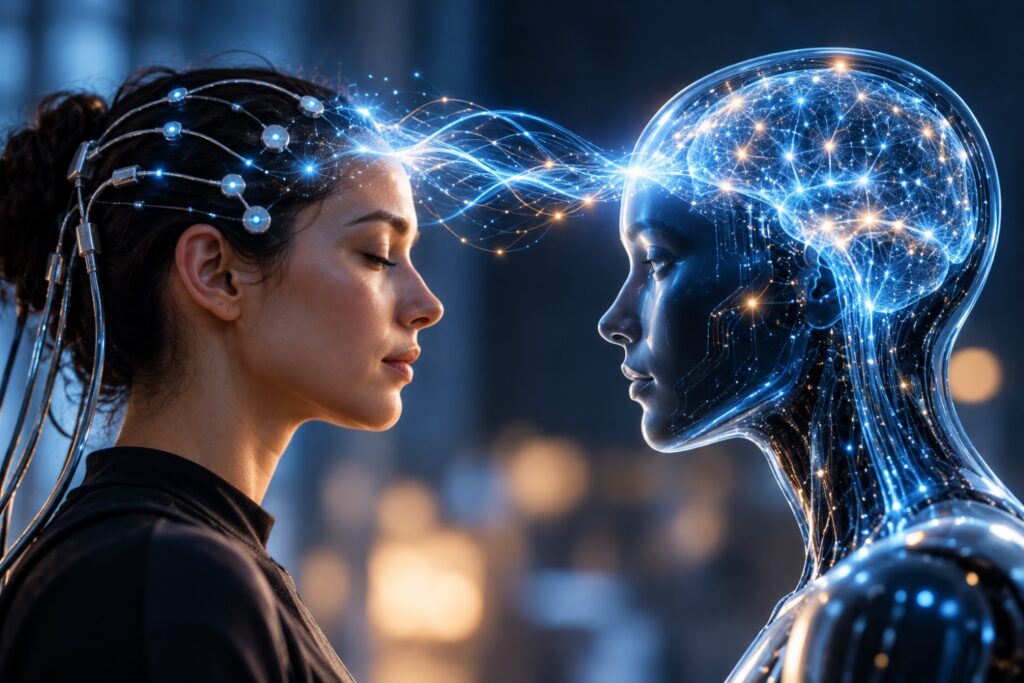 Humanos e inteligência artificial podem se fundir até 2045? Entenda a previsão que desafia a ciência