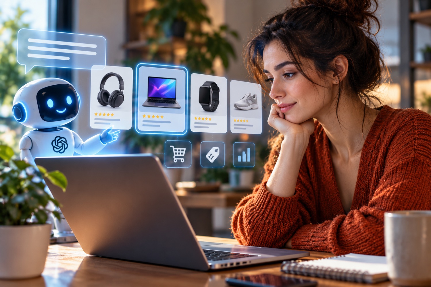 Inteligência artificial já influencia o que você compra e transforma o comércio online