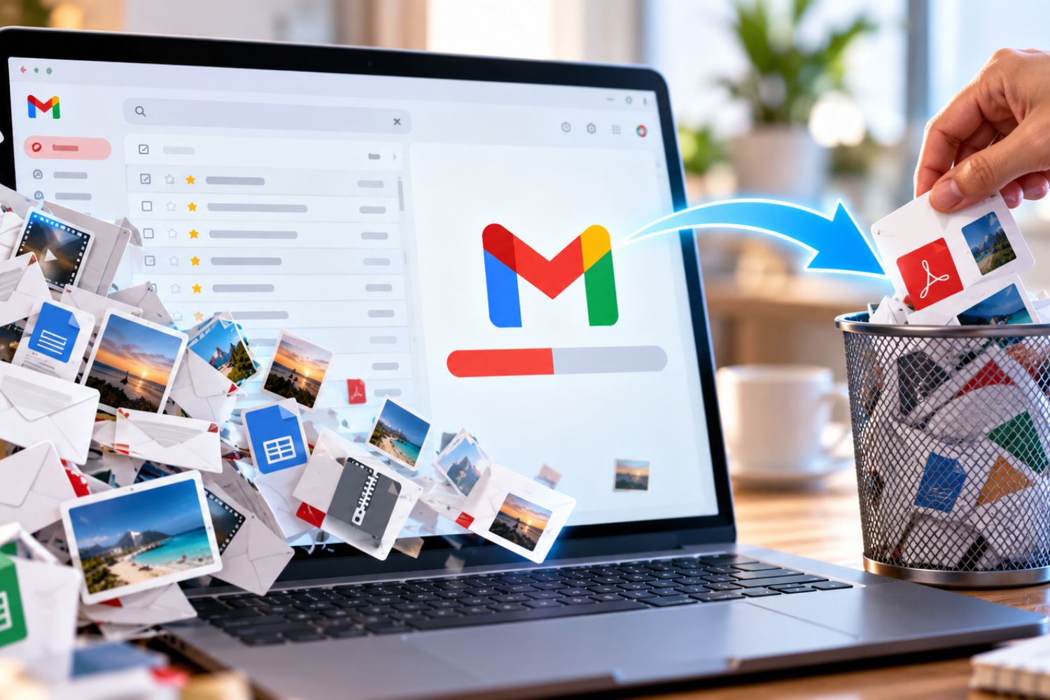 O truque escondido no Gmail que pode liberar espaço sem pagar nada ao Google