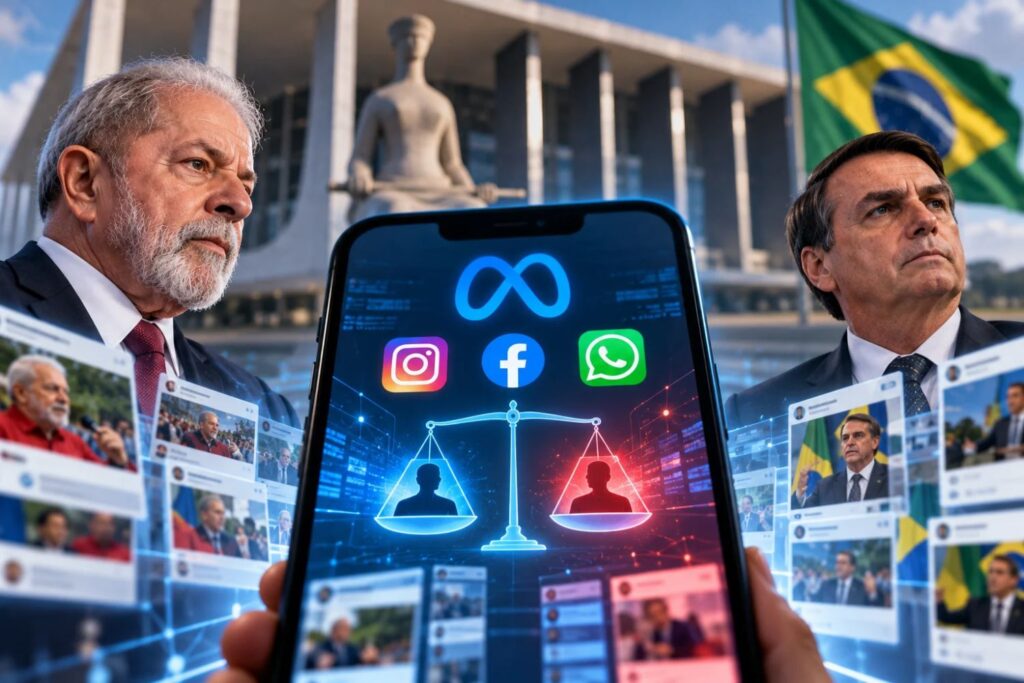 Brasil pressiona Meta por suspeita de interferência eleitoral e exige explicações sobre algoritmos