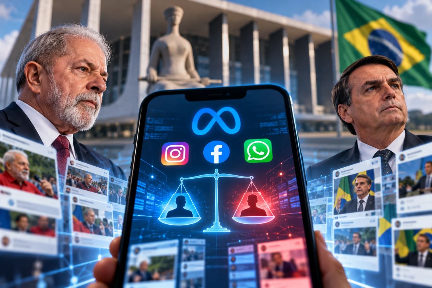 Brasil pressiona Meta por suspeita de interferência eleitoral e exige explicações sobre algoritmos