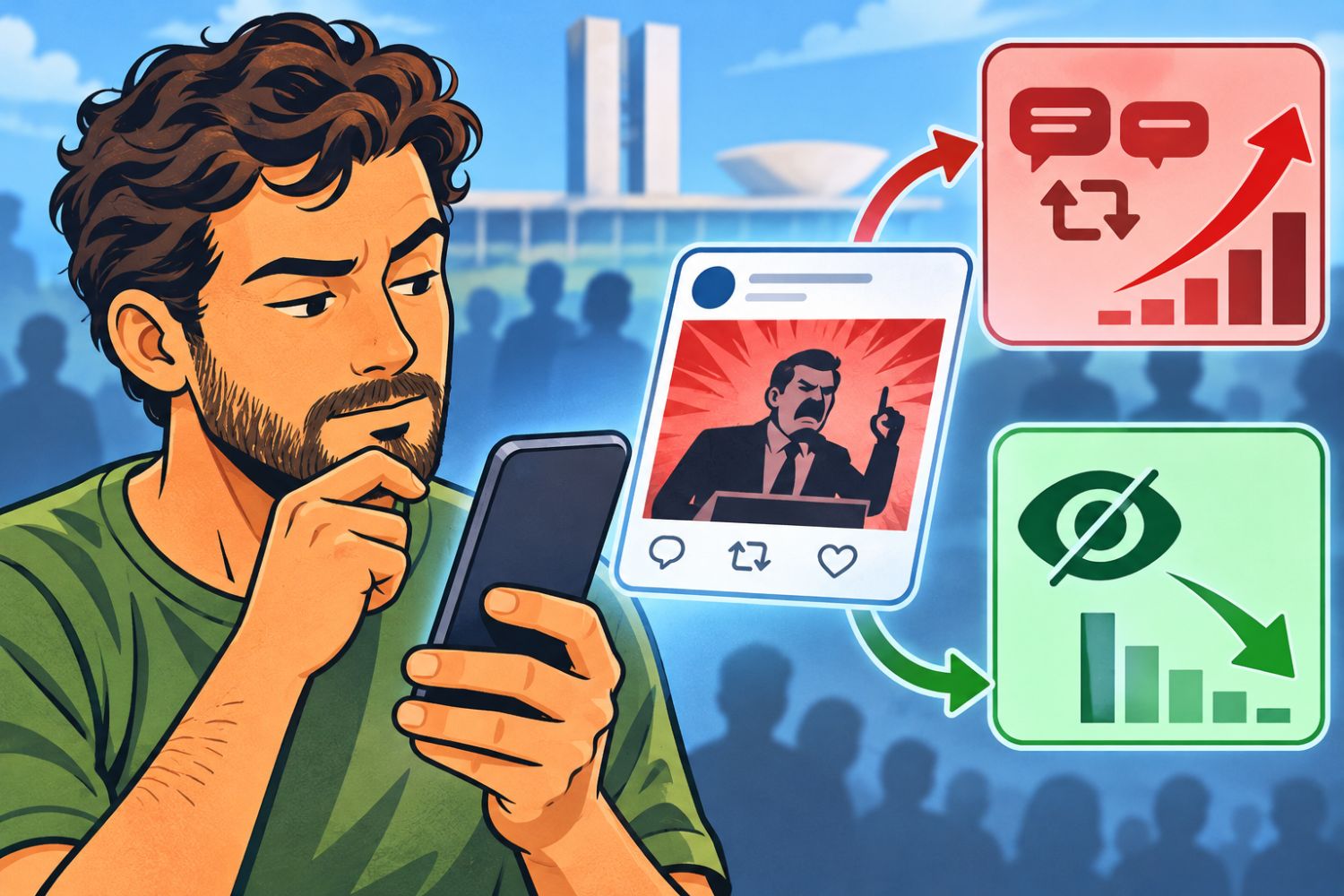 Estrategista de Lula revela truque para reduzir o alcance de publicações nas redes sociais