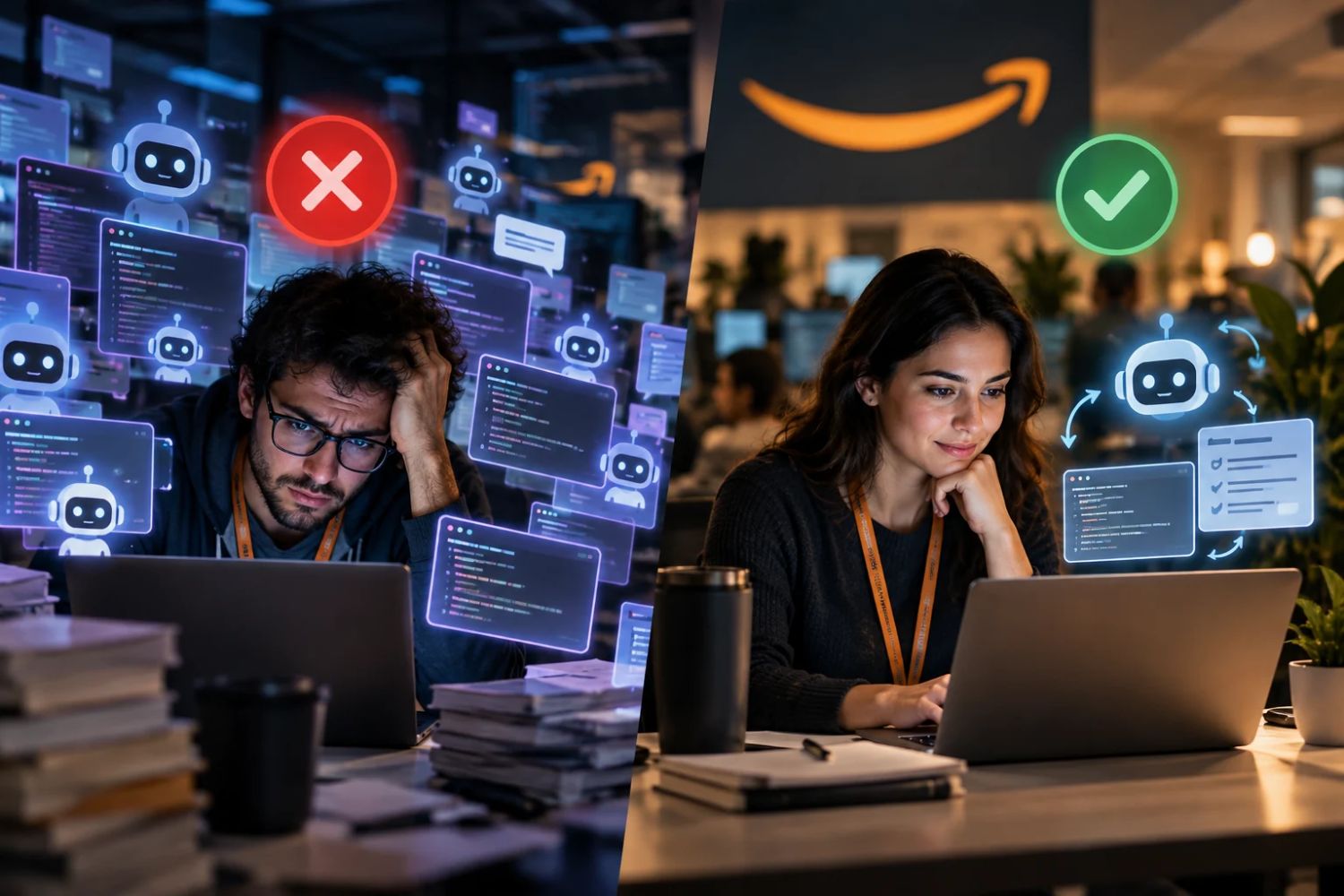 Amazon pede que engenheiros reduzam o uso excessivo de IA após incentivar exatamente o contrário