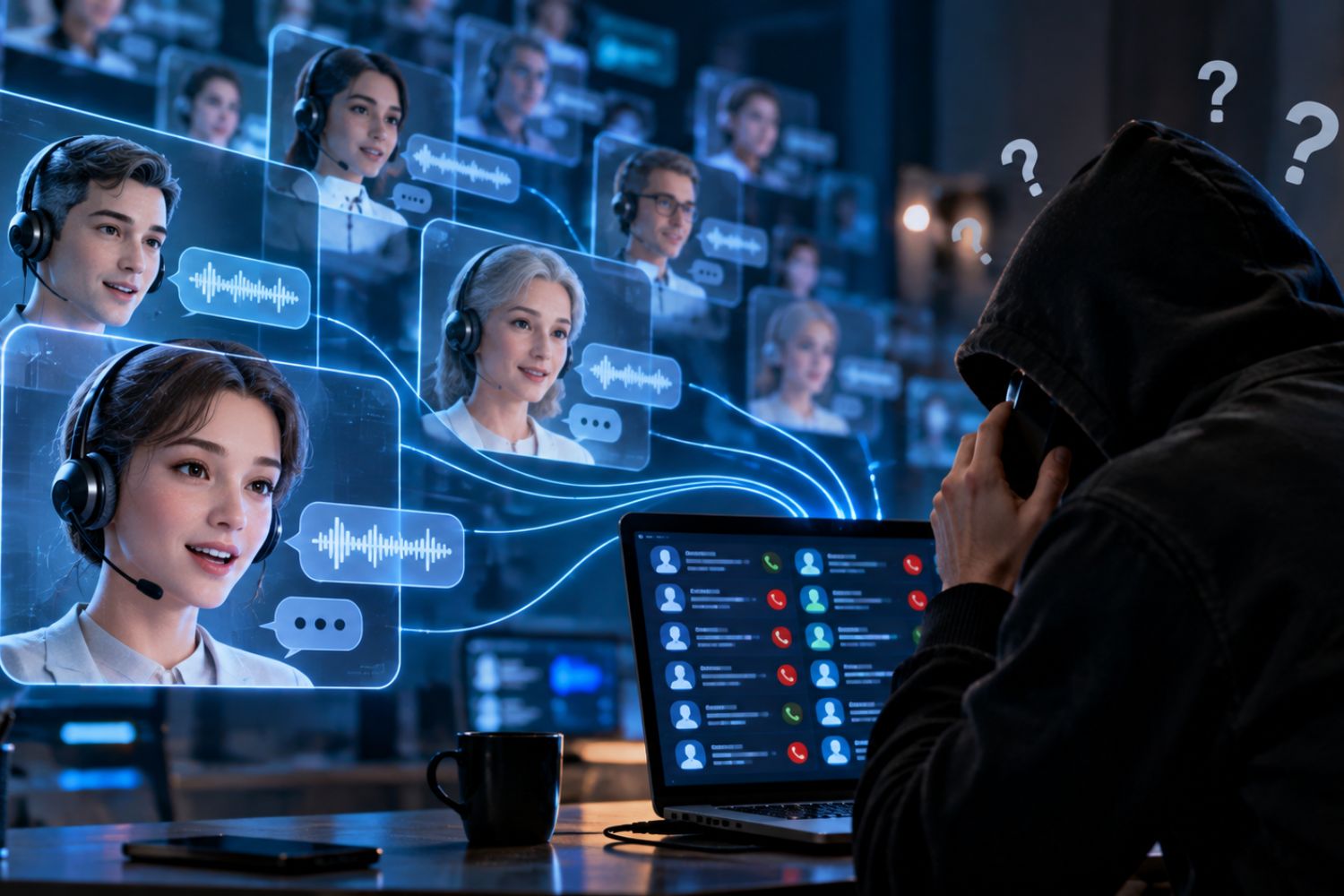 Empresa cria 350 mil inteligências artificiais para enganar golpistas e fazê-los perder horas