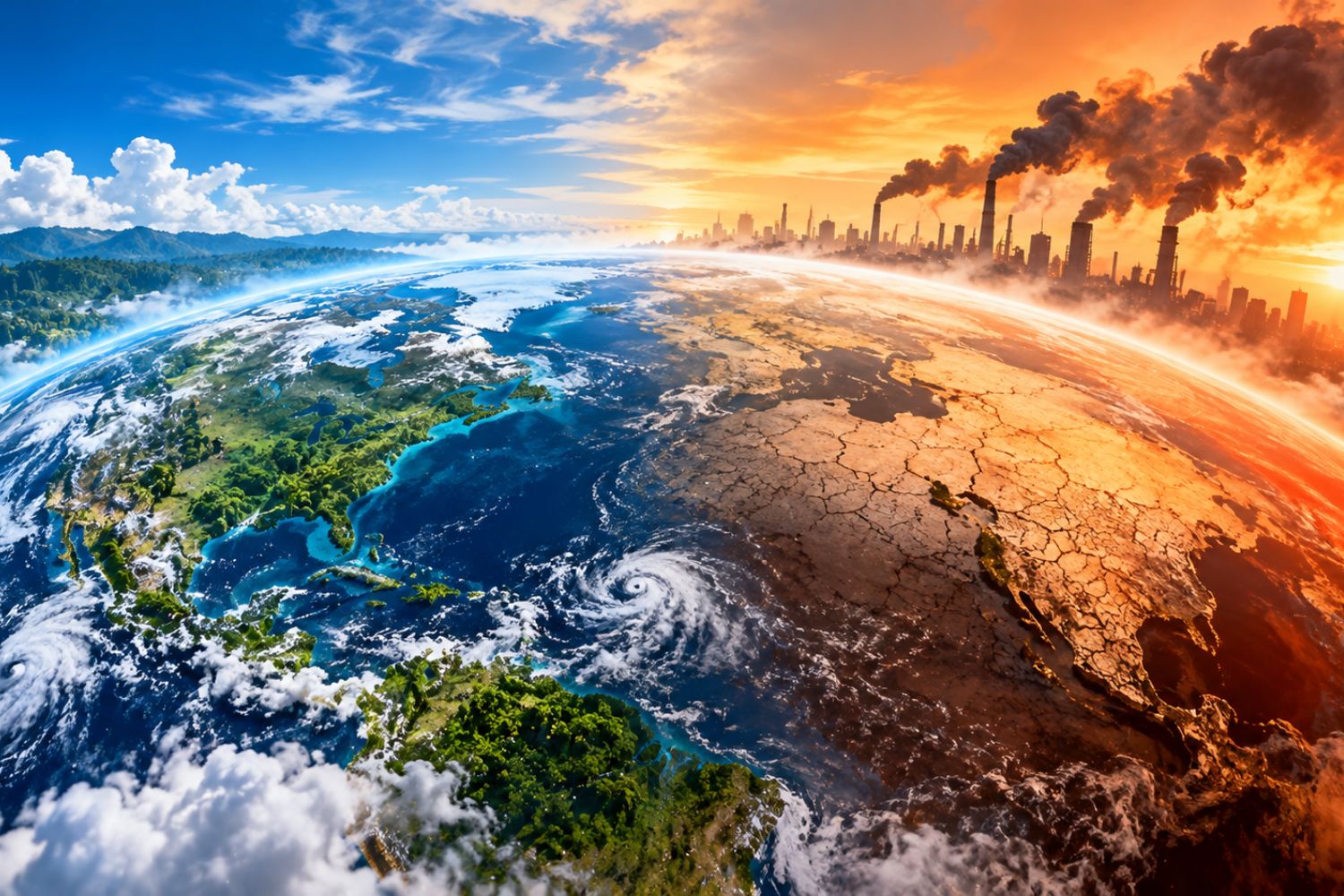 Cientistas encontram provas cada vez mais fortes de que a humanidade está alterando o clima da Terra
