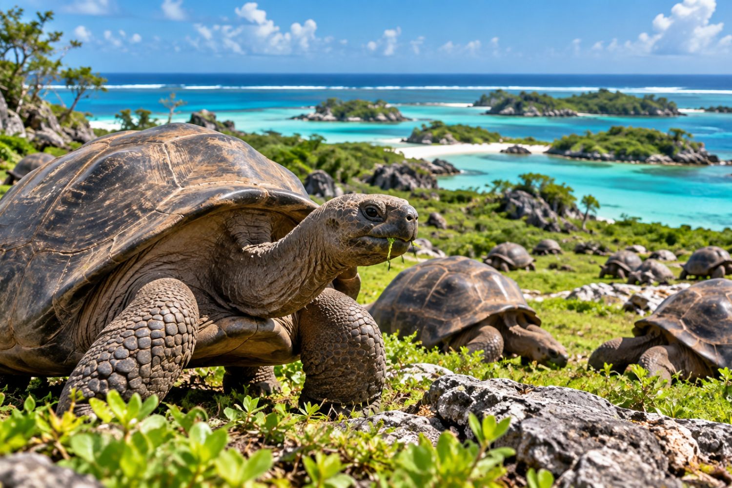 Uma ilha isolada abriga 183 mil animais gigantes e surpreende pesquisadores