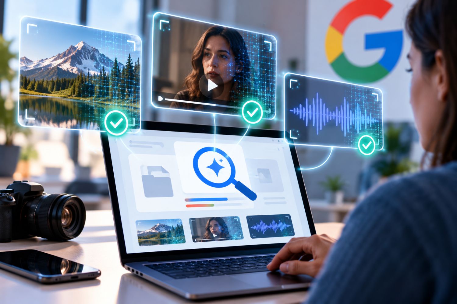 Google lança ferramenta gratuita que revela se imagens, vídeos e áudios foram criados por inteligência artificial